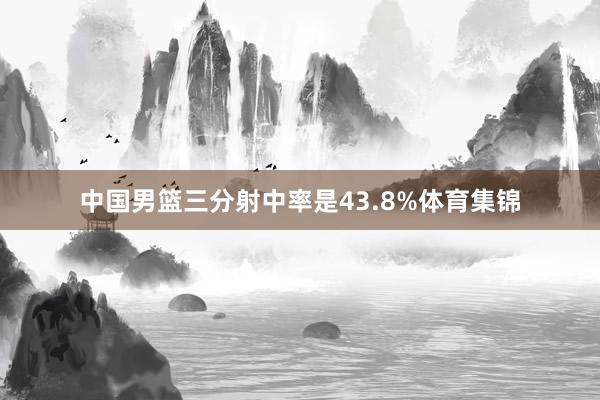 中国男篮三分射中率是43.8%体育集锦
