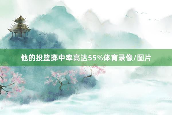 他的投篮掷中率高达55%体育录像/图片